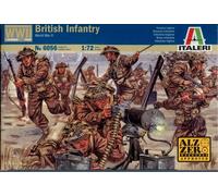 WWII British Infantry Figurines Plastique Kit 1:72 Model Italeri