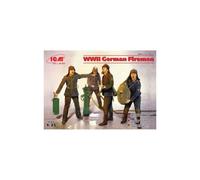 Wwii German Firemen (4 Figures) - Icm Icm35632