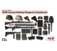 ICM 35638 - 1:3 5 WWII Allemand Infanterie W&e 100% Neuf Molds - Neuf