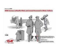 ICM Pilotes et personnel au sol Luftwaffe - 1/48 - ICM 48086