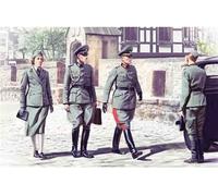 ICM Figurines – Personnel allemand de la Seconde Guerre mondiale – 1:35 – 4 figurines – 35611