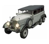 ICM Maquette Mercedes G4 (1935) Voiture d'état-major allemande (WWII) 1:72 Toit souple Clip