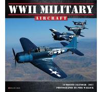 Willow Creek Press, Mini calendrier mural 2027 Avions militaires de la Seconde Guerre mondiale
