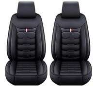 WWITH 2Pcs Housse Siege Voiture pour Opel Tigra TwinTop/Speedster/Signum/Omega A Caravan, Imperméable Résistant À l'usure Cuir Protection Siège Ensemble Housses Avant,A/All Black