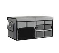 WWITH Rangement Coffre Voiture pour Jaguar XE/XF/F-Type/E-Pace/I-Pace/F-Pace, BoîTe Stockage Voiture Organisateur Pliable éTanche Accessoires IntéRieurs VéHicule,C L-Grey