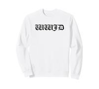WWJD What Would Jesus Do Inspirational Motivational Catholic Sweatshirt