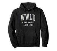 WWLD What Would Leo Do Pape Leo XIV Humour catholique Sweat à Capuche