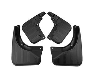 WWMOZ 4 Pièces Voiture Bavettes,pour Mercedes GLK Class with Pedal 2008-2024,Bavettes Avant Et Arrière,Protection Anti éclaboussures Mud Flaps,Accessoires Voiture