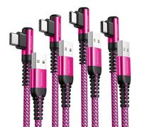 Wwp-Câble De Charge Usb C 0,5 M + 1 M + 2 M + 3 M - Câble De Charge Rapide 3,1 A Usb C - 4 Angles - En Nylon Tressé Durable - Usb Vers Usb C - Avec Ipad Pro, Samsung S20, S10, S9, Note 10, Huawei