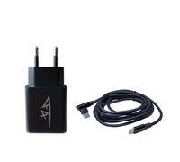 Wwp-Chargeur Type C 30w, Charge Rapide, Multiprise Usb, Prise Usbc + Usba, Adaptateur Secteur, Chargeur Pour Iphone (16 15 14 13...), Chargeur Pour Samsung (Galaxy A15 A14, S24 S23...) Avec Câble De