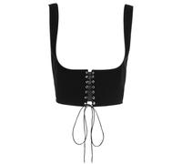 WWPMNQD Ceinture de Corset Corset avec Bretelles, Ceintures for Femmes, élastique, serré, Taille Haute, Amincissant, modelant Le Corps, Sangles(S)