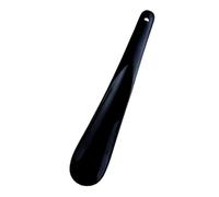 WWPMNQD Chausse pied 1 pièce/2 pièces chausse-pied cuillère professionnel 19.5cm cornes de chaussures en plastique corne chaussure forme outil levage pour homme(1PC Black)