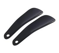 WWPMNQD Chausse pied 1 pièces 19cm cornes de chaussures corne en plastique professionnelle cuillère forme chausse-pied Lifter pour homme(GRAY)