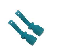 WWPMNQD Chausse pied 2 pièces/ensemble chaussures paresseux aide manipulée corne à au levage de for les personnes âgées handicapées chausse-pied en plastique convient toutes(Blue 2pcs)