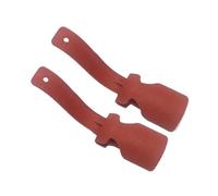 WWPMNQD Chausse pied 2 pièces/ensemble chaussures paresseux aide manipulée corne à au levage de for les personnes âgées handicapées chausse-pied en plastique convient toutes(Red 2pcs)