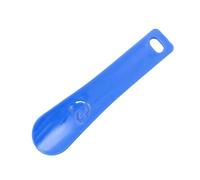 WWPMNQD Chausse pied Cornes de chaussures professionnelles en plastique, 15cm, forme cuillère, lève-pieds, flexibles et robustes pour homme(Blue)