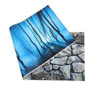WWPMNQD Décors pour Fond d'aquarium Papier de Fond Double Face for Aquarium, Film épais, Autocollant décoratif for, Produits for la Maison, Le Jardin et l'aquarium