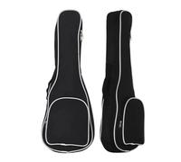 WWPMNQD Housse pour Guitare Sac à Dos rembourré et imperméable de 21/23 Pouces, avec Poches, étui for Guitare Quatre Cordes, Rangement épais en Tissu Oxford(23 inch)