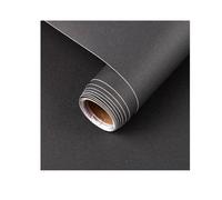 WWPMNQD Papier peint Papier peint mat autocollant en vinyle blanc/gris/noir (1/3/5 m) for mur, étagère, table, porte, salon, décoration pour meuble(Matte dark gray,40cmx3M)