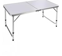 WWPMNQD Table de Camping Table de Camping portative en Aluminium 90x60cm, Pique-Nique Pliant réglable à 2 hauteurs for Barbecue, poignée intérieure et extérieure for fête dans Le Jardin pour Jardin