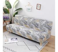 WWQQKJ Housse De Canapé Clic Clac 3/2 Places Couverture De Canape sans Accoudoir Extensible Revêtement De Canapé sans Bras Protecteur Sofa Protector(B,160-185cm/63-72.8in)