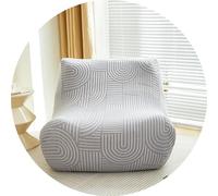 WWQQKJ Housse de canapé Extensible paresseuse, Jacquard à Petits Carreaux, Housse de canapé sans accoudoirs 1 Place, antidérapante, Durable, Lavable, Protection de canapé for Le Salon (Color : K)