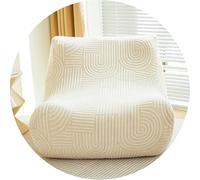 WWQQKJ Housse de canapé Extensible paresseuse, Jacquard à Petits Carreaux, Housse de canapé sans accoudoirs 1 Place, antidérapante, Durable, Lavable, Protection de canapé for Le Salon (Color : L)