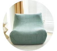 WWQQKJ Housse de canapé Extensible paresseuse, Jacquard à Petits Carreaux, Housse de canapé sans accoudoirs 1 Place, antidérapante, Durable, Lavable, Protection de canapé for Le Salon (Color : H)