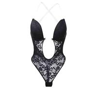 WWricotta Body Dos Nu Mariage - Body Dos Nu Body Soutien Gorge Dos Nu Mariage Dos Nu sans Couture Combinaison Amincissant Shapewear U Plunge Cadeau pour Un Ami