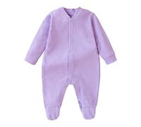 WWricotta Body Doux pour Nouveau-né, Fermeture à Pression sur Le Devant, Pyjama pour bébé garçon, Tenue complète avec intégrées et sans Chaussettes pour Plus de Confort et de Chaleur/A