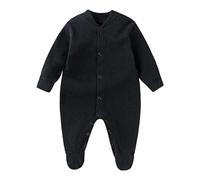 WWricotta Body Doux pour Nouveau-né, Fermeture à Pression sur Le Devant, Pyjama pour bébé garçon, Tenue complète avec intégrées et sans Chaussettes pour Plus de Confort et de Chaleur/A
