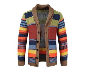 WWricotta Cardigan tricoté à pour Hommes, Manteau de Couleur Assortie, Automne et Hiver Essentiels Sweat Capuche Mauvais Sweats Capuche De Lapin