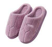 WWricotta Chaud Coton Plat Belle ménage Chaussures décontractées Femmes Pantoufle Mode Dames Femmes Pantoufle Talon Moyen Sandale Cuir Été