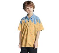 WWricotta Chemise pour garçon, Tenue de soirée décontractée, Haut en Tricot Confortable pour Enfants de 3 à 14 Ans, Tenue Quotidienne avec Jean ou Jupe, Lavable en Machine Toutes Saisons