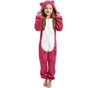 WWricotta Combinaison Pyjama Douce à Manches Longues pour Filles avec Semelles antidérapantes pour Tout-Petits et Enfants, vêtements de Nuit, vêtements de détente Confortables/A