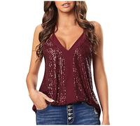 WWricotta DéBardeur éLéGant pour Femme - Grande Taille Debardeur Gym Caraco Femme Style DéContracté Slim-Ajustant Stretch Camisole pour Daily Wearing