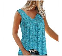 WWricotta DéBardeur pour Femme - Caraco Satin Femme Tunique LâChe T Shirt Top Gilet De Plage Fitness Doux Confortables DéBardeur Noir Plage Vacances