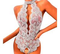 WWricotta Femmes Mode Lingerie Roleplay Lingerie Sexy Femmes Costumes Red Plaid Dentelle Lingerie S Lingerie Petit Trou Lingerie