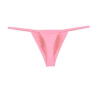 WWricotta G-String Briefs Mens Bas Thong arrière sous-vêtements Culottes à Taille Ouverte String Ficelle Lot