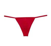 WWricotta Hommes Slips Taille Ouverte Thong Dos sous-vêtements G-String Bas reliefs Lingerie Sexy Ouvert