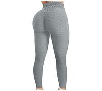 WWricotta Legging Anti Cellulite Push Up Femme - Pantalons De Sauna Amincissants Pantalon De Course à Pied Respirant Gym Pilates Pantalon Yoga avec Poche Leggings pour Femmes