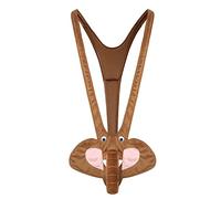 WWricotta Les sous-vêtements Sexy pour Hommes Cadeau G-String Elephant Visage Cadeau Mankini Thong sous-vêtements Slip pour Garçons