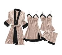 WWricotta Lingerie Femme Sexy Ensemble - Nuisette Sexy Femme Sensuelle Lingerie Nuisette Babydoll Pyjama JarretièRe Combinaison Femme Sexy Night Wear Sleepwear Dentelle Intimes Sexy
