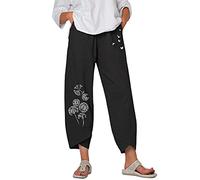 WWricotta Pantalon Large Femme Fluide - Pantalon Taille Elastique Pantalon Yoga Et Pilate Sarouel Classique Baggy Pantalon Pantalon Slim Pantalon Crayon Femme Cadeau pour Femme