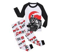 WWricotta Pyjamas à Manches Longues pour garçons, vêtements de Maison pour Enfants, Pyjama Chaud d'automne et d'hiver pour garçon Maillot De Garçons 4 Ans Pyjamas Robe Garçons Pyjamas Garçons 6