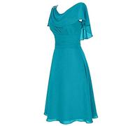 WWricotta Robe Mousseline De Soie pour Femme - Robe Coeur Robe Sexy RéTro AnnéE 50S Pin-Up Mini Dress Club Party Bodycon Dress Robe pour Jeune Fille