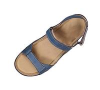 WWricotta Sandales CompenséEs Femme ÉTé - Chaussures Pieds Sensibles Mode Tongs De Claquettes Sandale Femme Cuir Sandales Transparentes OrthopéDique Sandales Chaussures De Loisirs