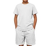 WWricotta Set garçon 2-7 Ans Chemise Manches Courtes imprimé Poisson Short Assorti vêtements été Jeu