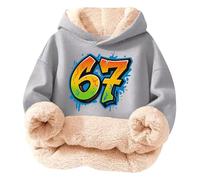 WWricotta Sweat à Capuche imprimé Multicolore pour garçon, sans Poche Kangourou, doublé Polaire Douce, à Motifs, Confortable au Quotidien./A