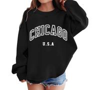 WWricotta Sweat-Shirt à imprimé Graphique pour Fille, col Rond, Manches Longues, Mignon, épaules Tombantes, Hauts pull200